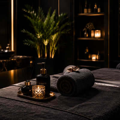 Luxury massage environment illustrating professional massage etiquette at Erotic Massage Amsterdam